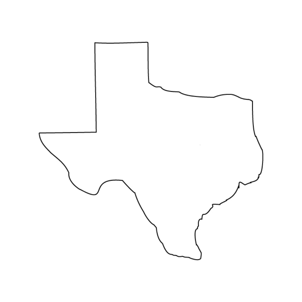 Precut Glass Texas - COE 90