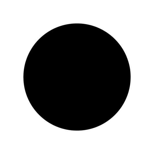 Precut glass shape of a circle.