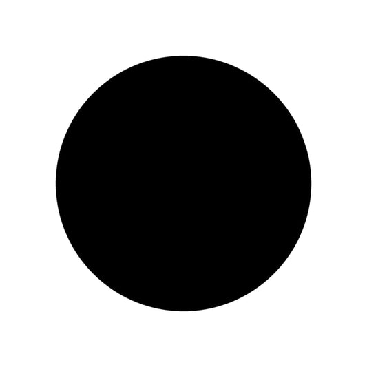 Precut glass shape of a circle.