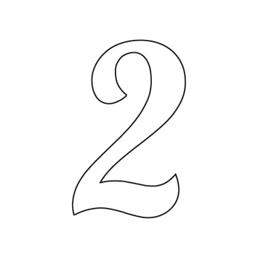 Numbers in Lobster - White COE 96