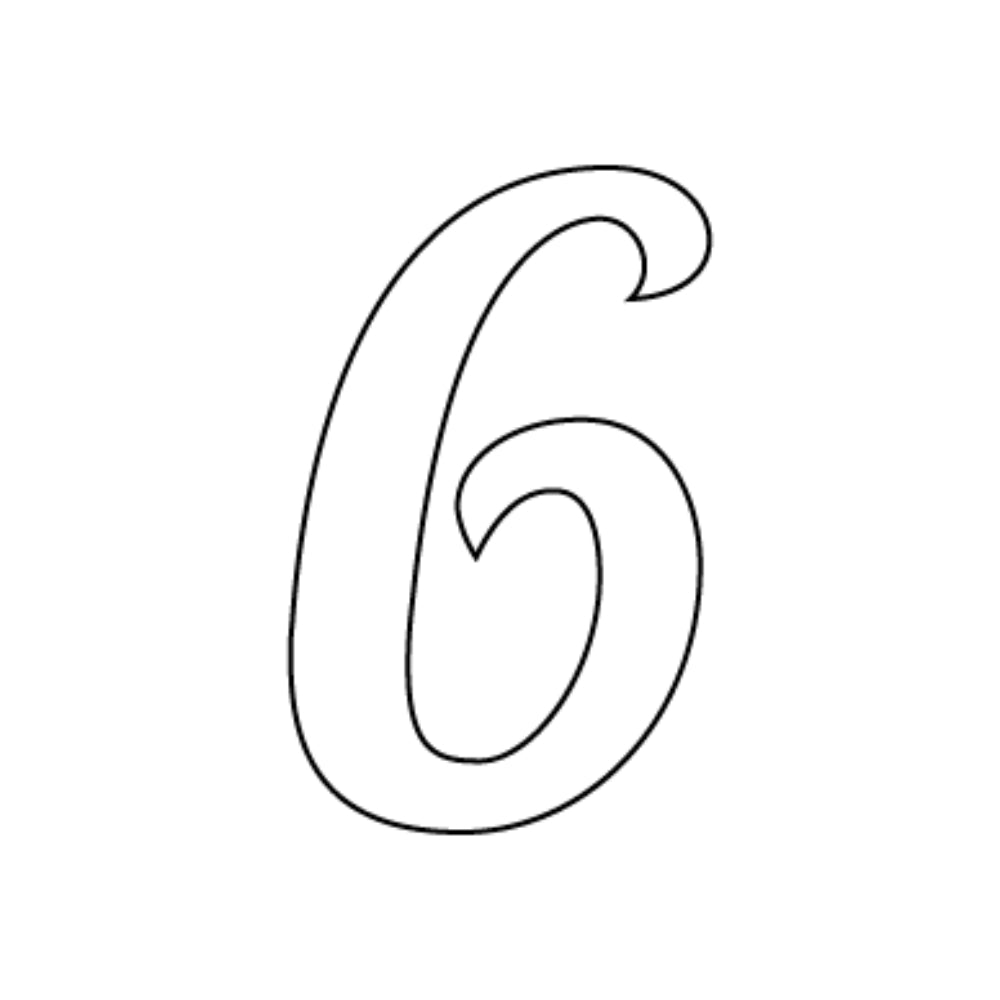 Numbers in Lobster - White COE 96