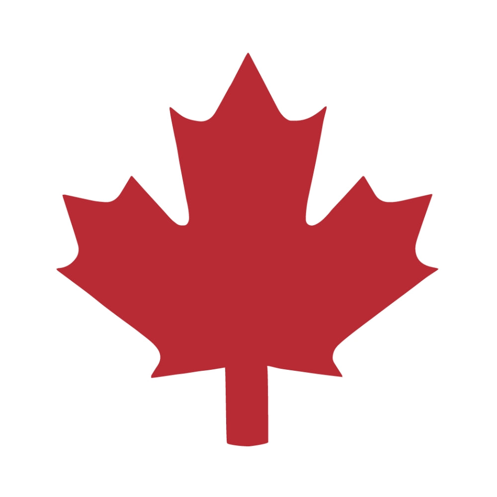 Precut Glass Shape - Maple Leaf - COE 96