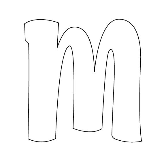 Precut - Maybe Cats Font - White - 90