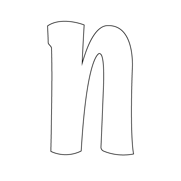 Precut - Maybe Cats Font - White - 90