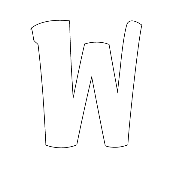 Precut - Maybe Cats Font - White - 90