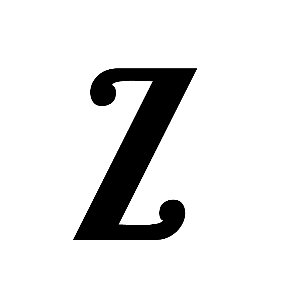 Precut Capital Letters - Lobster - COE 96 - Black